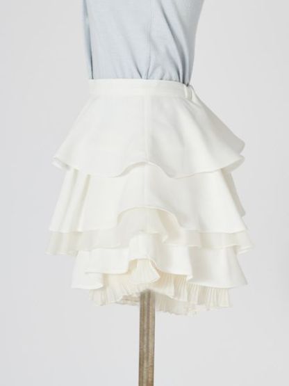 【WEB限定】レイヤードフリルスカショーパン