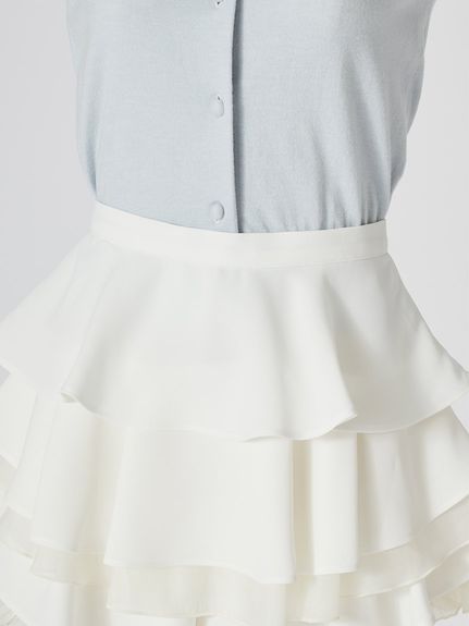【WEB限定】レイヤードフリルスカショーパン