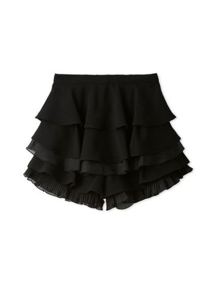 【WEB限定】レイヤードフリルスカショーパン