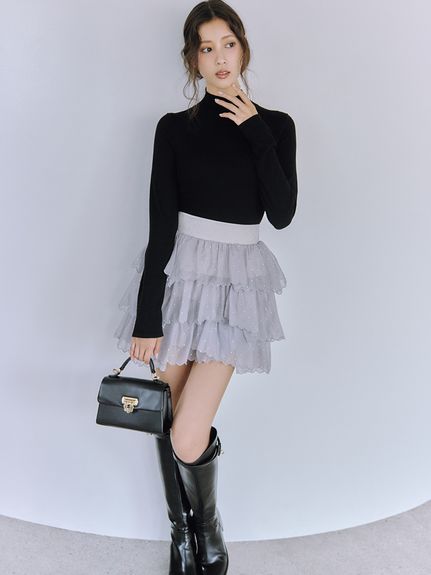 【WEB限定】スカラップポイントバッグ