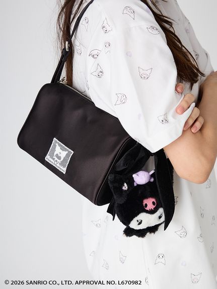 【クロミ】ぬいぐるみチャーム付きバッグ