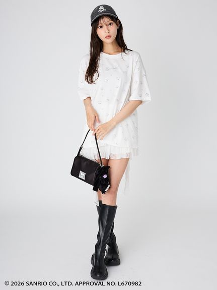 【クロミ】ぬいぐるみチャーム付きバッグ