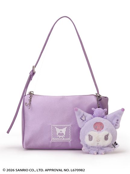【クロミ】ぬいぐるみチャーム付きバッグ