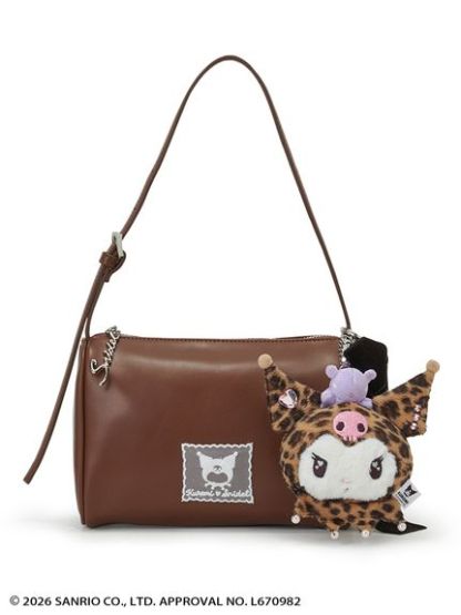 【クロミ】ぬいぐるみチャーム付きバッグ