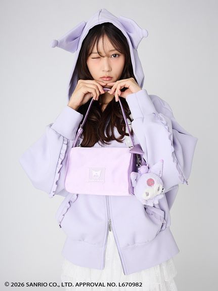 【クロミ】ぬいぐるみチャーム付きバッグ