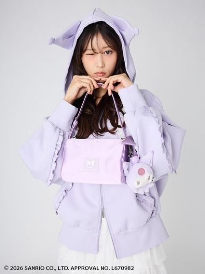 【クロミ】ぬいぐるみチャーム付きバッグ
