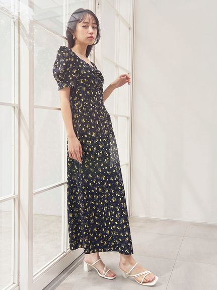 【販路限定サイズあり】Sustainableフルーツプリントワンピース