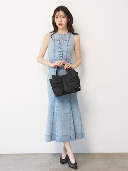 アメスリデニムワンピース