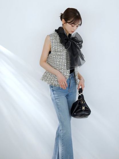【STYLE UP PANTS】フレアパンツ