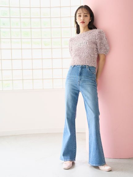 【STYLE UP PANTS】フレアパンツ
