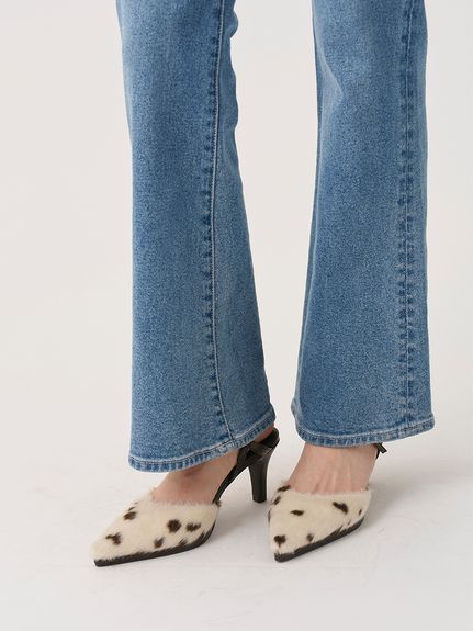 【STYLE UP PANTS】フレアパンツ