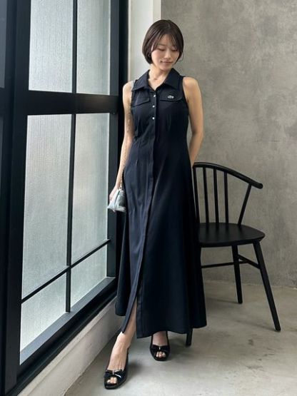 LACOSTE/アメスリポロワンピース