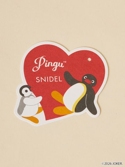 【PINGU(TM)】ワンポイント金ボタンカーディガン