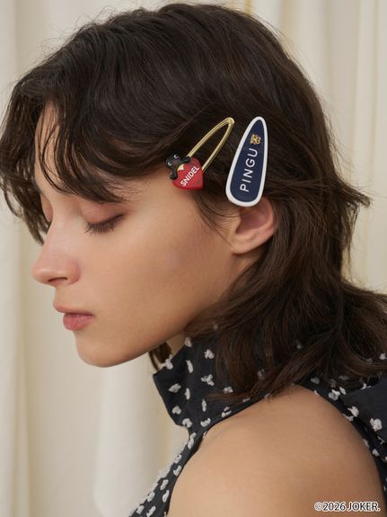【PINGU(TM)】ヘアクリップセット