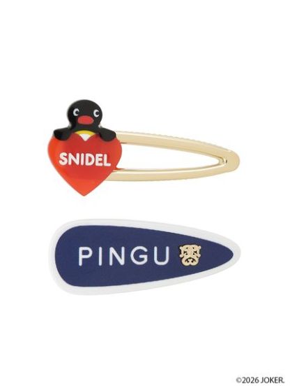 【PINGU(TM)】ヘアクリップセット