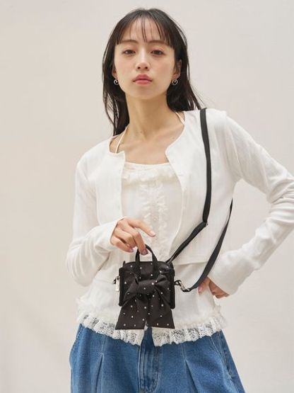 【SNIDEL×LeSportsac】LG BOW MICRO BAG