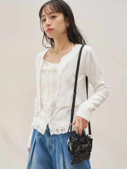 【SNIDEL×LeSportsac】LG BOW MICRO BAG