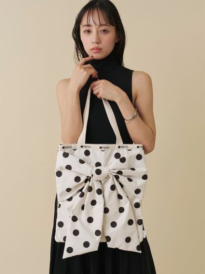 【SNIDEL×LeSportsac】LG BOW EMERALD TOTE