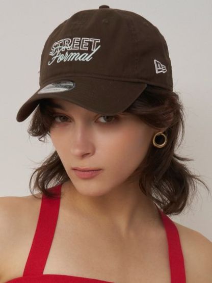 【SNIDEL|NEW ERA®】ダブルロゴCAP