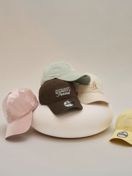 【SNIDEL|NEW ERA®】ダブルロゴCAP