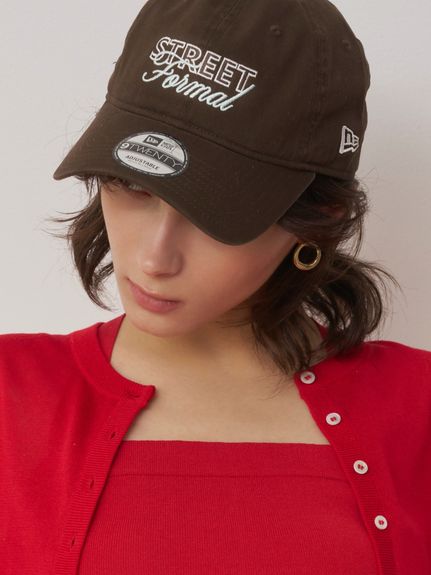【SNIDEL|NEW ERA®】ダブルロゴCAP