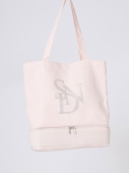 【WEB限定】ビジューロゴトートバッグ/保冷機能付き