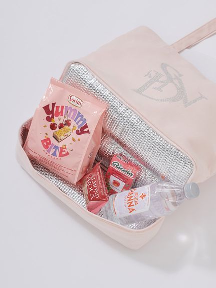 【WEB限定】ビジューロゴトートバッグ/保冷機能付き