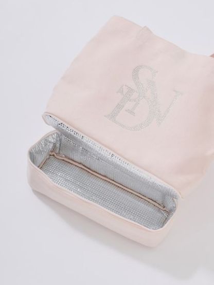 【WEB限定】ビジューロゴトートバッグ/保冷機能付き