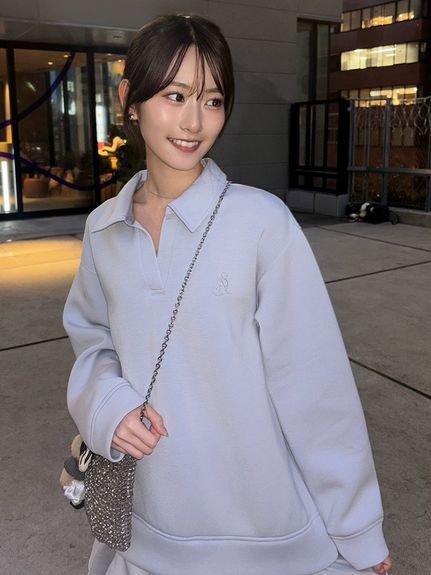 【USAGI ONLINE/ZOZOTOWN限定】スキッパーミニワンピース