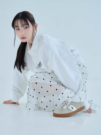 Sustainableプリーツティアードスカート