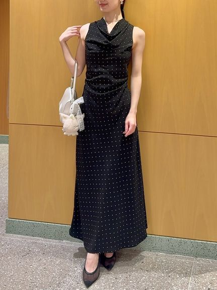 アメスリドレープワンピース