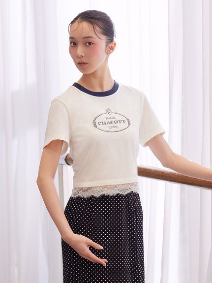 【Chacott】コラボレーストリムTシャツ