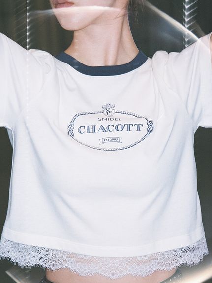 【Chacott】コラボレーストリムTシャツ