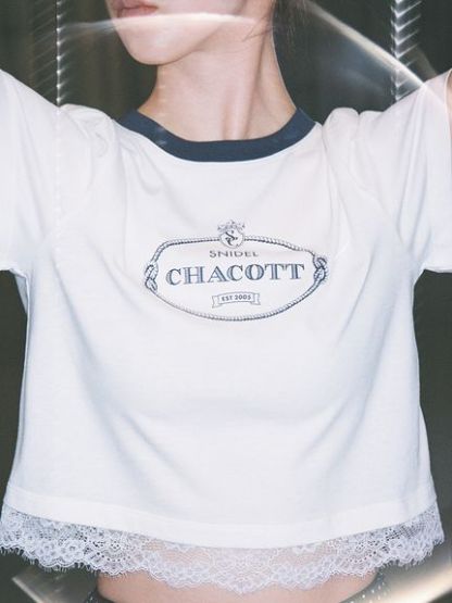 【Chacott】コラボレーストリムTシャツ