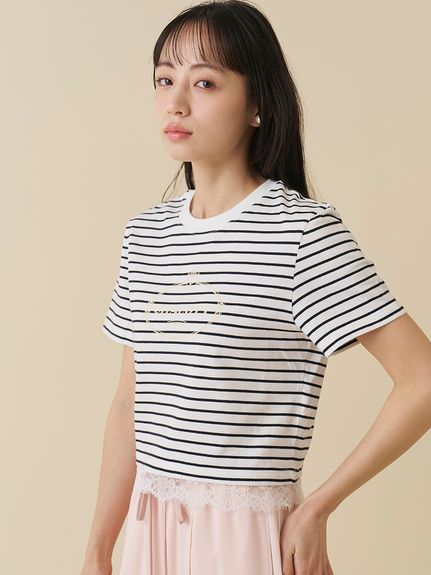 【Chacott】コラボレーストリムTシャツ