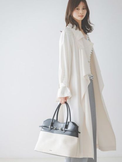 【WEB限定カラーあり】ソフトベルトトートバッグ