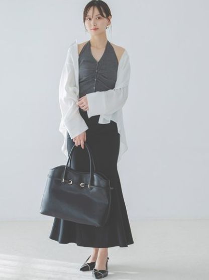【WEB限定カラーあり】ソフトベルトトートバッグ