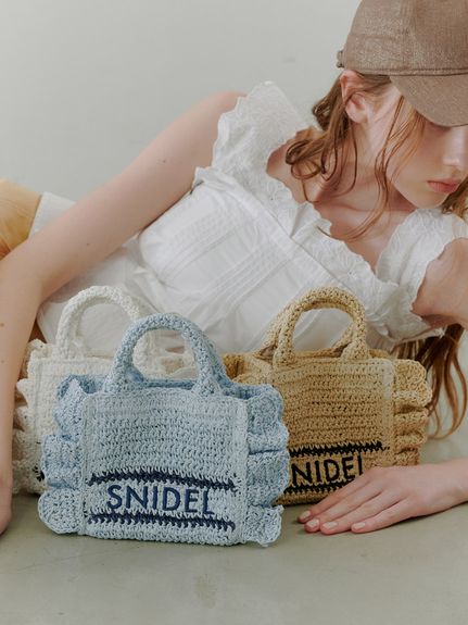 【SNIDEL|NEW ERA®】SNロゴキャップ