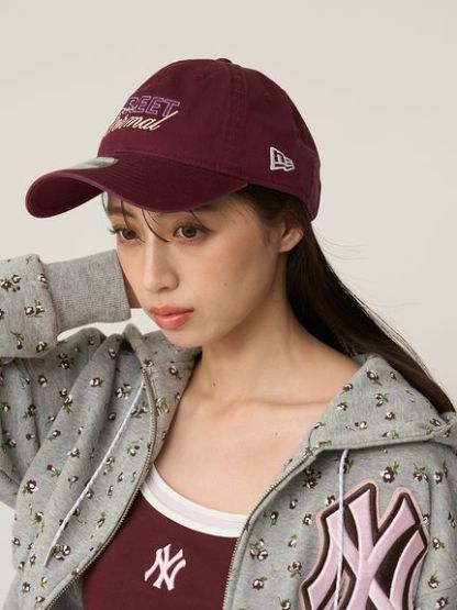 【SNIDEL|NEW ERA®】ダブルロゴキャップ