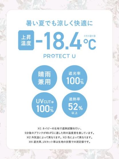 【SNIDEL×PROTECT U】晴雨兼用折り畳み日傘