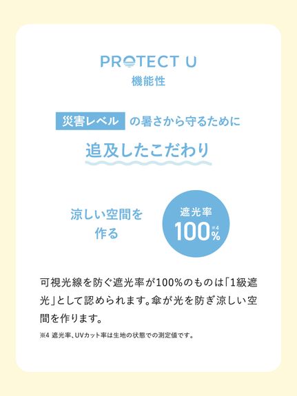 【SNIDEL×PROTECT U】晴雨兼用折り畳み日傘