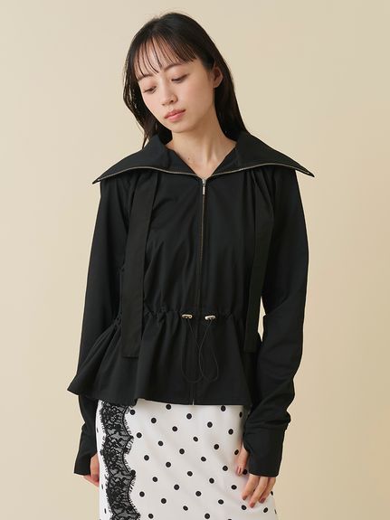 【WEB限定/LUMISHADE】サンバイザー付きUVカットパーカー
