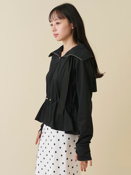 【WEB限定/LUMISHADE】サンバイザー付きUVカットパーカー