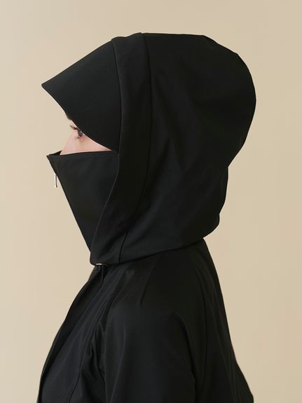 【WEB限定/LUMISHADE】サンバイザー付きUVカットパーカー