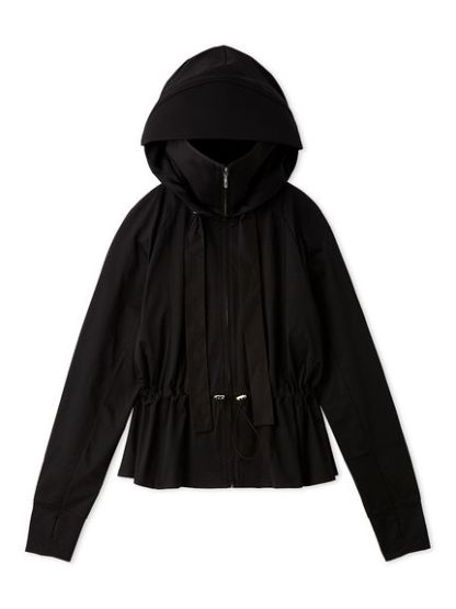 【WEB限定/LUMISHADE】サンバイザー付きUVカットパーカー
