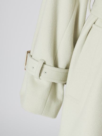 【HIGH QUALITY】ウールカシミアトレンチコート