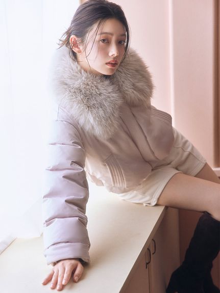 【11月上旬再販予定】Sustainableシームレスショートフレンチダウン