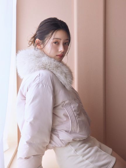 【11月上旬再販予定】Sustainableシームレスショートフレンチダウン