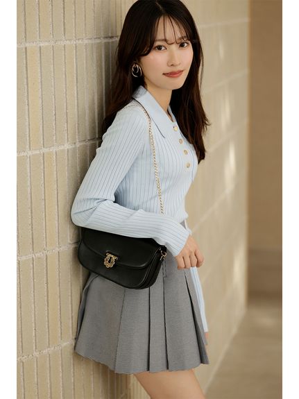 ランダムプリーツミニスカショーパン