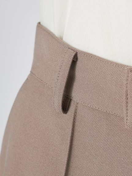 【WARM】シンプルタックパンツ